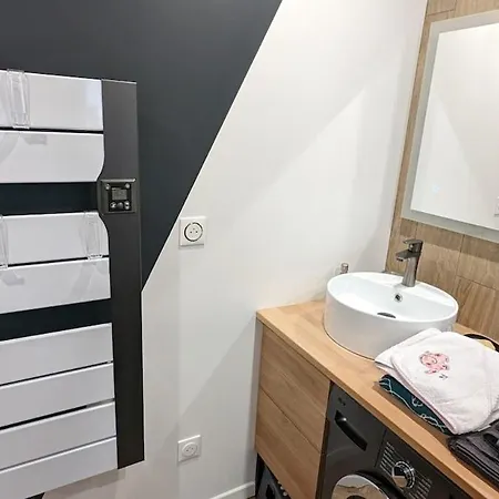 Appartement 3 Etoiles, Meuble, 45m2, Station, Fibre, Netflix, Plus, Garage Laveissière